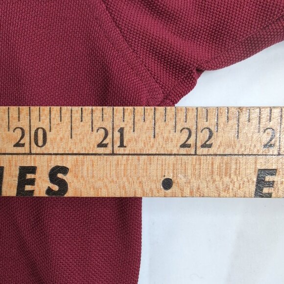 Corvette National Museum Cutter & Buck Men's Maroon Short Sleeve Polo, Large - Picture 6 of 7